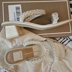 Dolce Vita River Pearl 2 inch heel Size 6